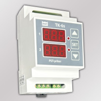 Терморегулятор ТК-6s (smart) PST двухканальный с 2-мя датчиками t (2х16А)